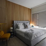 Staal en hout in de slaapkamer