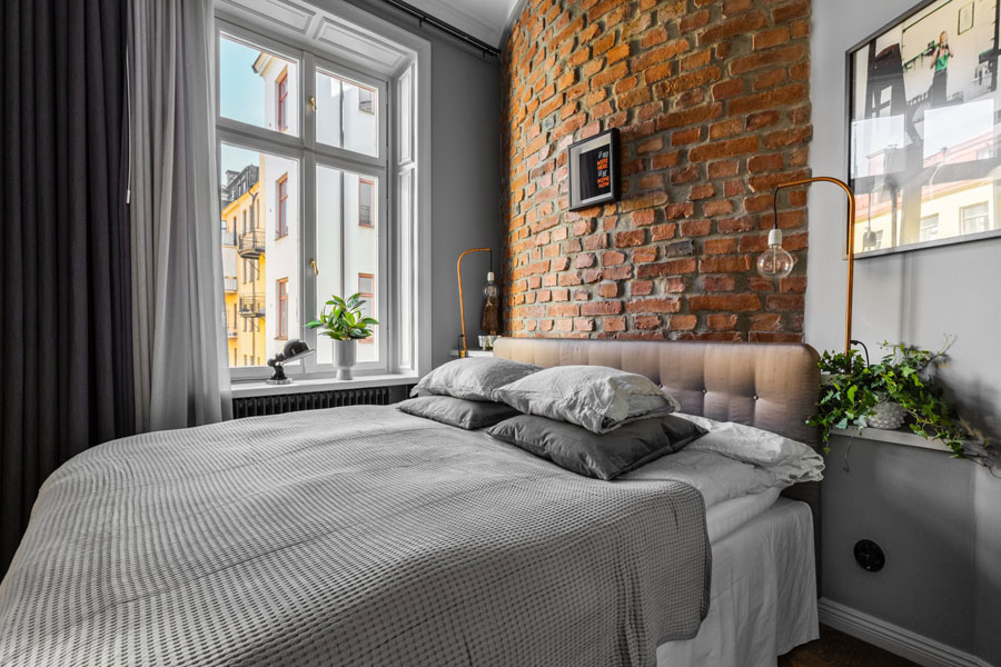 In deze slaapkamer hebben ze een leuk idee bedacht voor de ronde muur! In deze slaapkamer hebben ze een leuk idee bedacht voor de ronde muur!
