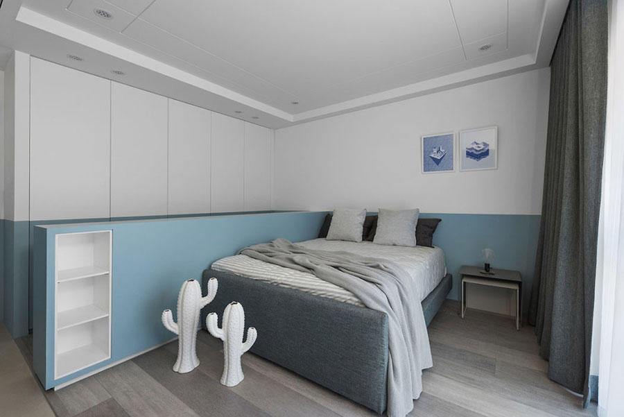 In deze slaapkamer hebben ze een leuke creatieve inloopkast ingericht! In deze slaapkamer hebben ze een leuke creatieve inloopkast ingericht!