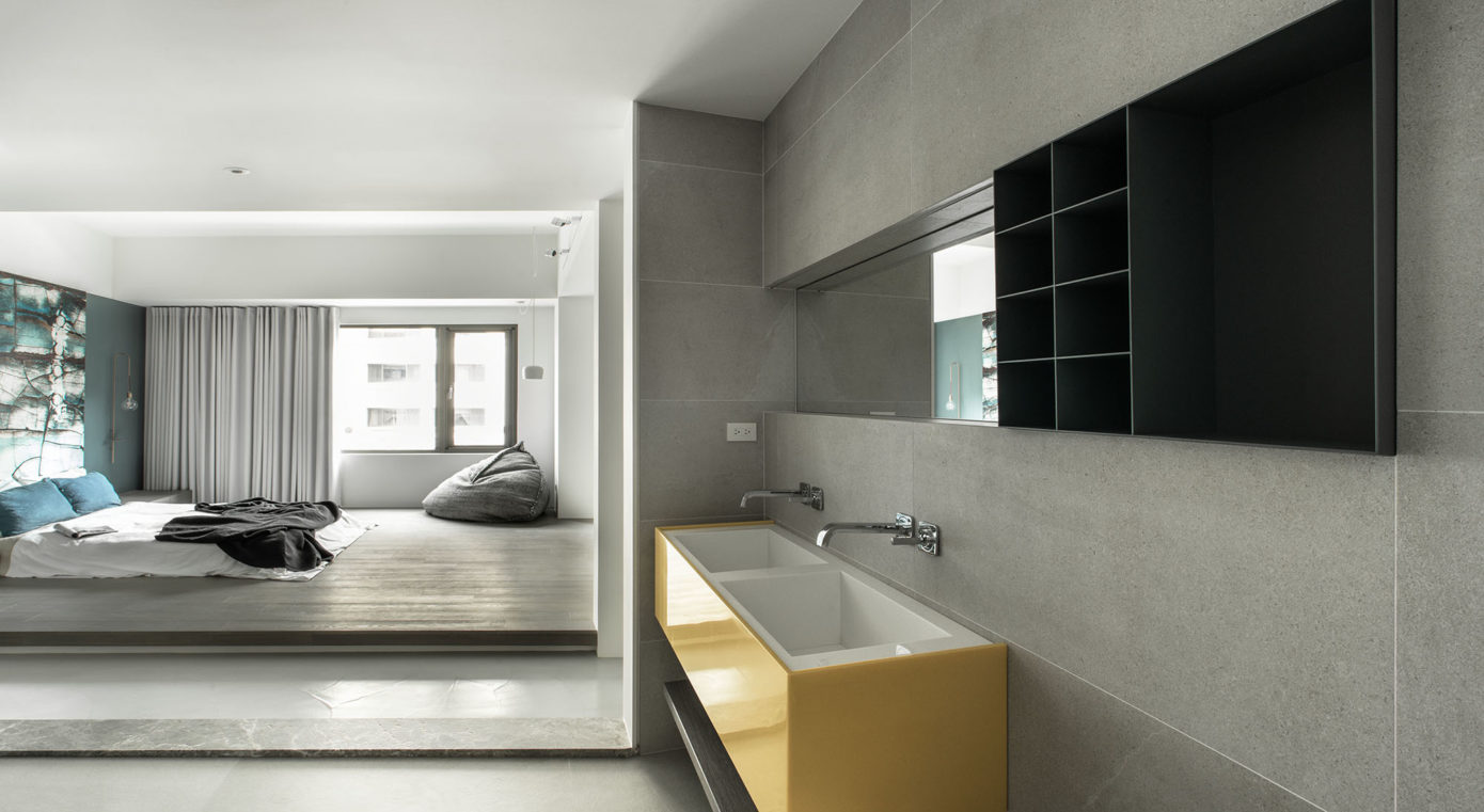 In deze slaapkamer is modern gecombineerd met klassiek In deze slaapkamer is modern gecombineerd met klassiek