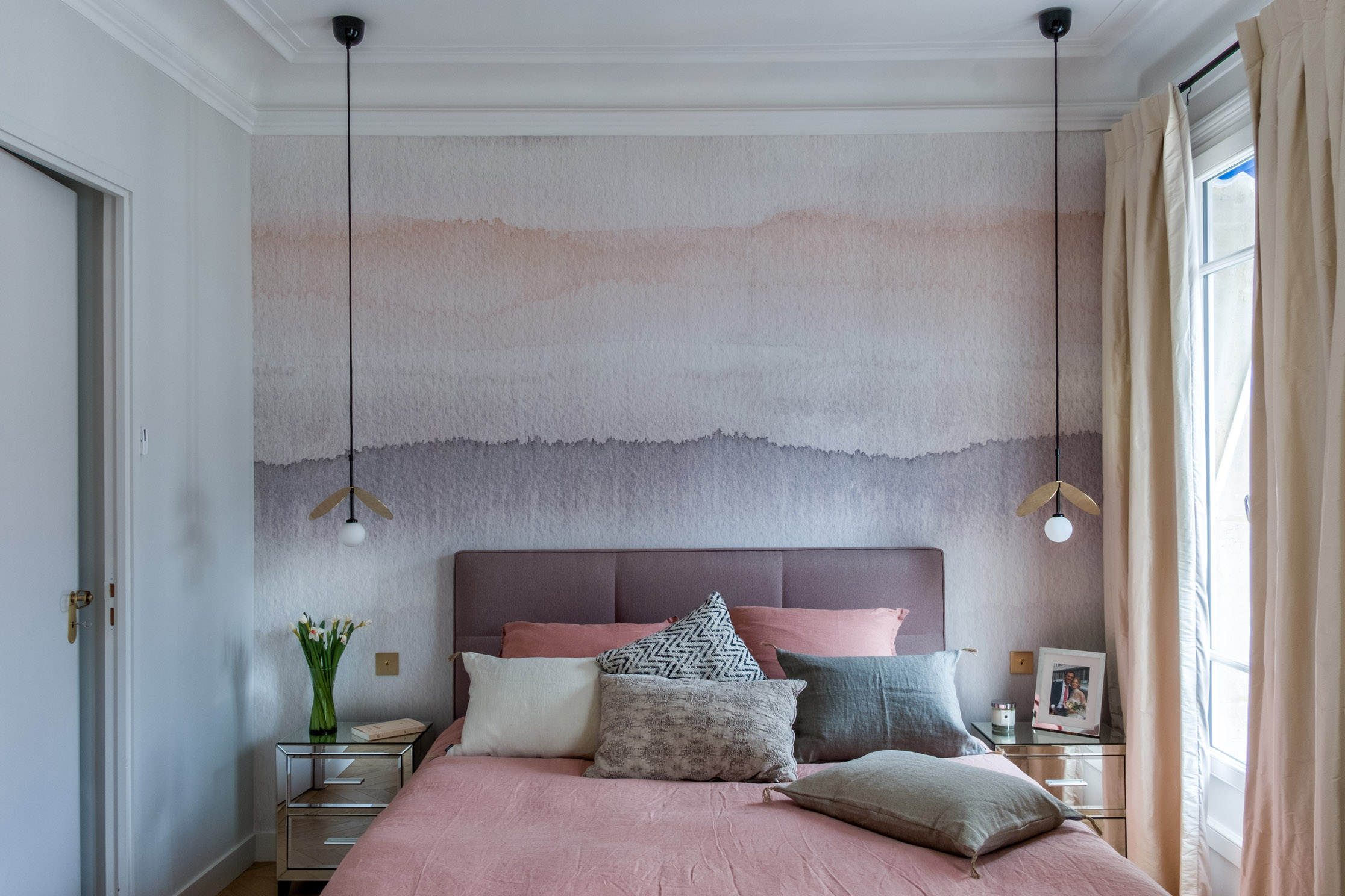 In deze slaapkamer slaap je als een echte Pariesenne In deze slaapkamer slaap je als een echte Pariesenne