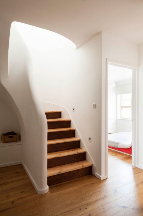 Inbouwkast in een moderne slaapkamer Inbouwkast in een moderne slaapkamer