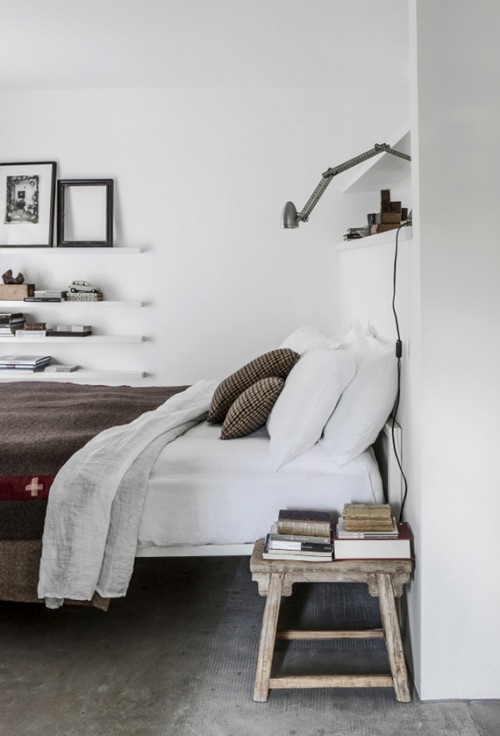 Industriële rustieke slaapkamer inspiratie Industriële rustieke slaapkamer inspiratie