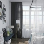 Industriële Scandinavische slaapkamer