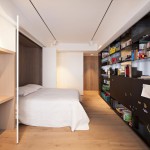Inklapbaar bed in slaapkamer
