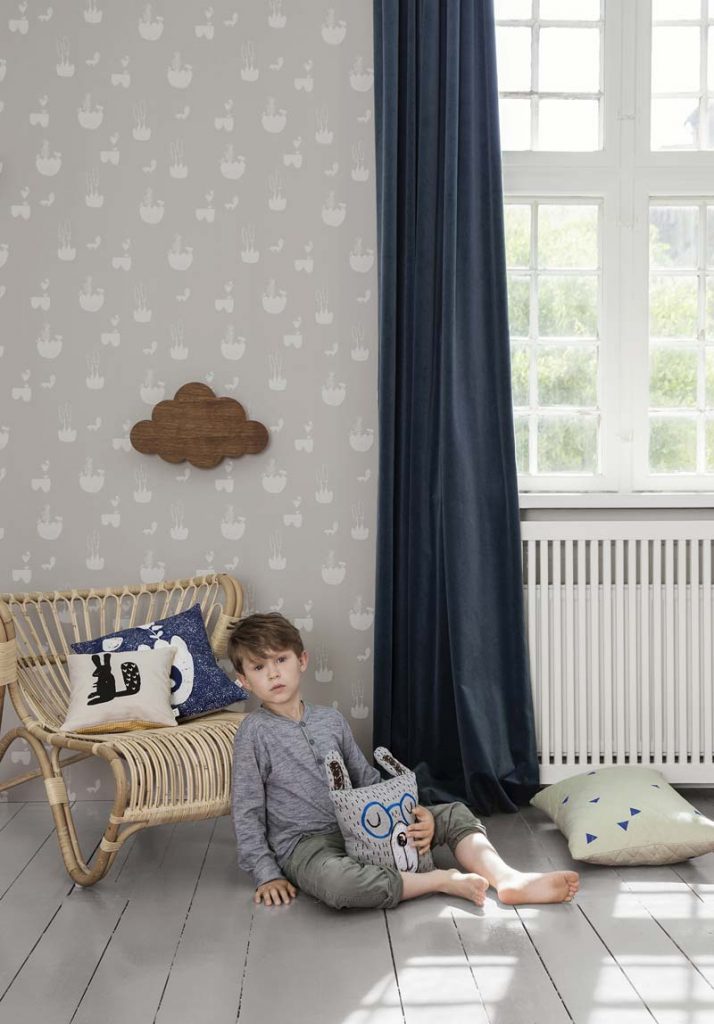 kinderkamer behang ferm living landscape kinderkamer behang ferm living landscape