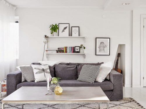 Kinderkamer met open inloopkast Kinderkamer met open inloopkast