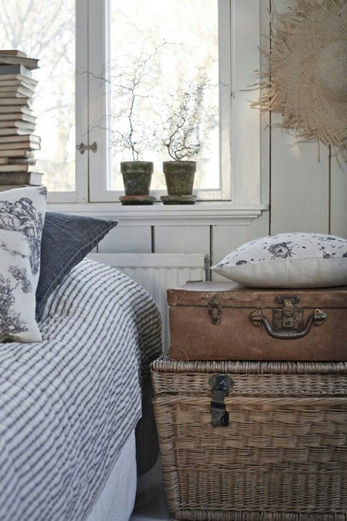 Landelijke slaapkamer accessoires Landelijke slaapkamer accessoires