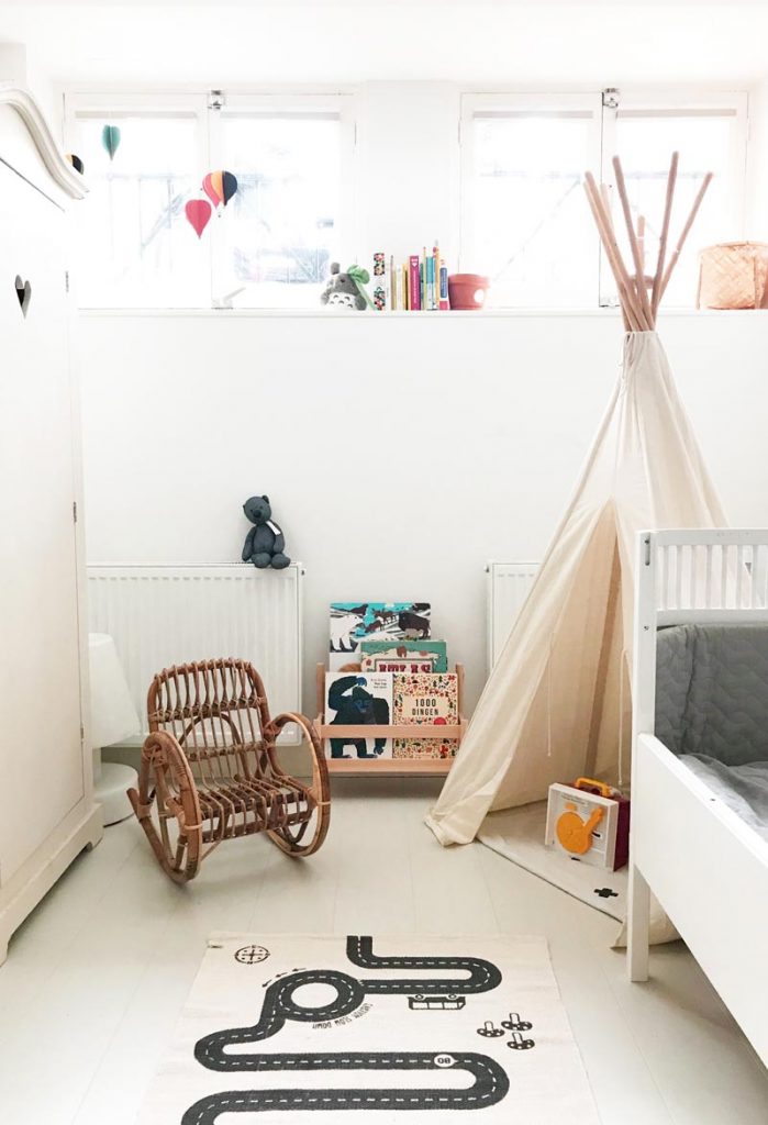Leuke kinderkamer in het souterrain – Slaapkamer ideeën