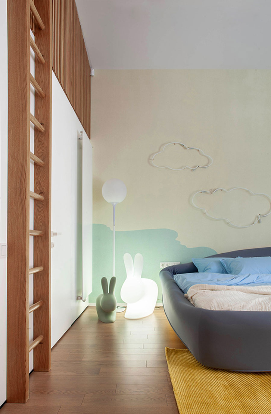 Leuke kinderkamer met entresol speelruimte en werkplek Leuke kinderkamer met entresol speelruimte en werkplek
