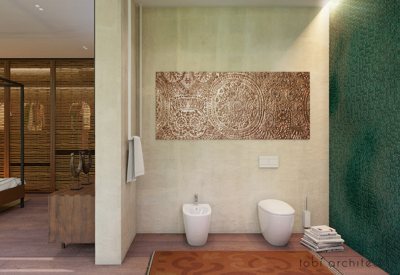 Luxe Balinese slaapkamer suite Luxe Balinese slaapkamer suite