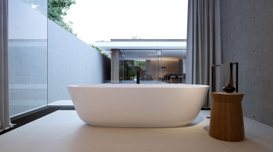 Luxe moderne slaapkamer van bungalow Luxe moderne slaapkamer van bungalow