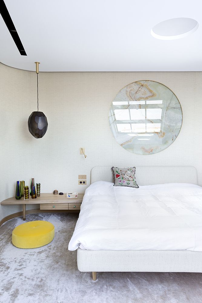 Luxe open slaapkamer door A1 Architecten