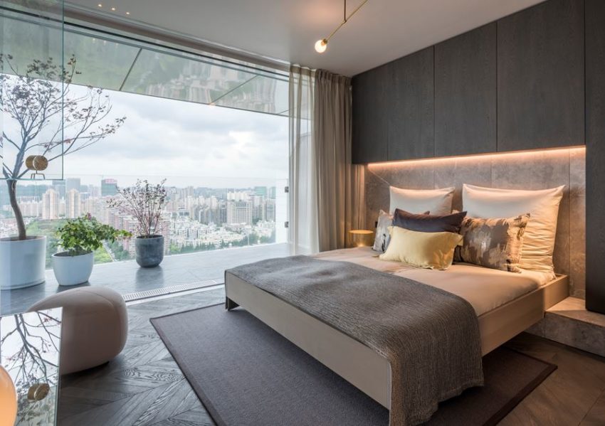 Luxe penthouse slaapkamer uit Putuo Luxe penthouse slaapkamer uit Putuo