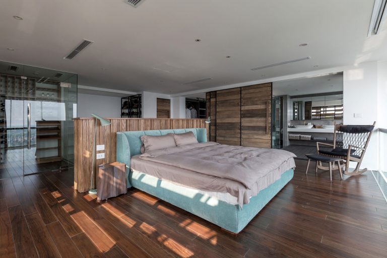 Luxe slaapkamer met penthouse Ecopark