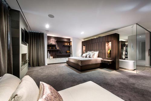 Luxe slaapkamer ontwerp