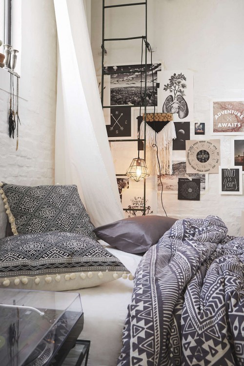 Magische slaapkamer van Urban Outfitters Magische slaapkamer van Urban Outfitters
