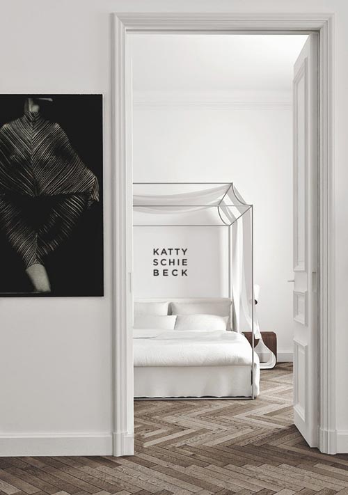 Minimalistische romantische slaapkamer Minimalistische romantische slaapkamer