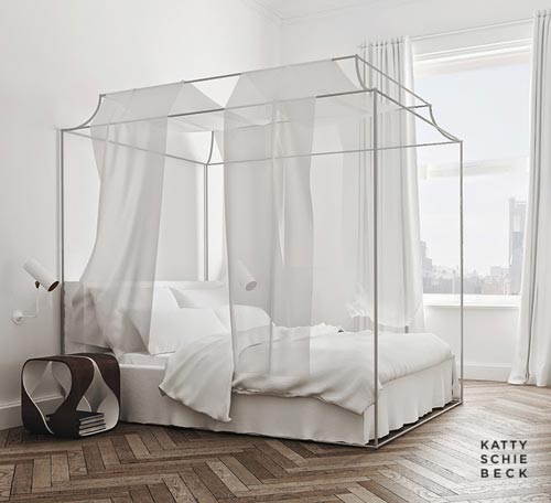 Minimalistische romantische slaapkamer Minimalistische romantische slaapkamer