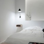 Minimalistische slaapkamer met Japanse thema