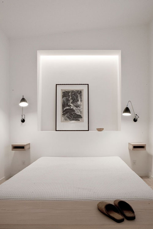 Minimalistische slaapkamer met Japanse themaMinimalistische slaapkamer met Japanse thema Minimalistische slaapkamer met Japanse themaMinimalistische slaapkamer met Japanse thema