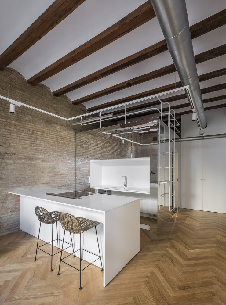Moderne karakteristieke slaapkamer uit Valencia Moderne karakteristieke slaapkamer uit Valencia