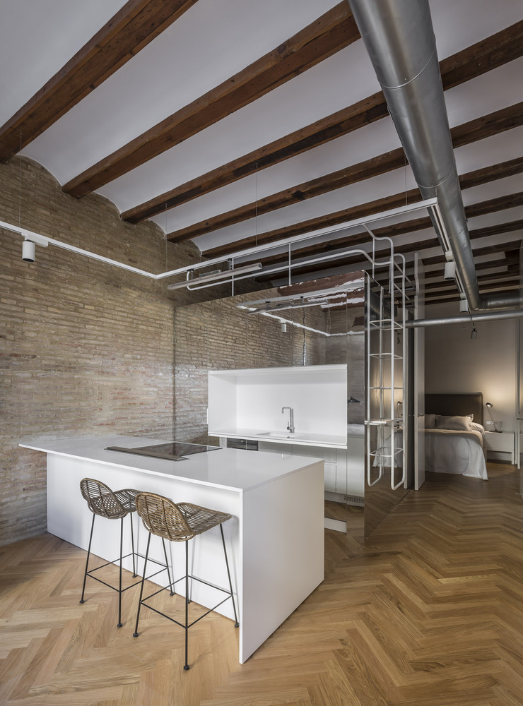 Moderne karakteristieke slaapkamer uit Valencia Moderne karakteristieke slaapkamer uit Valencia