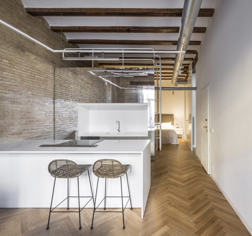Moderne karakteristieke slaapkamer uit Valencia Moderne karakteristieke slaapkamer uit Valencia