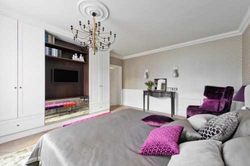 Moderne klassieke slaapkamer uit Litouwen Moderne klassieke slaapkamer uit Litouwen