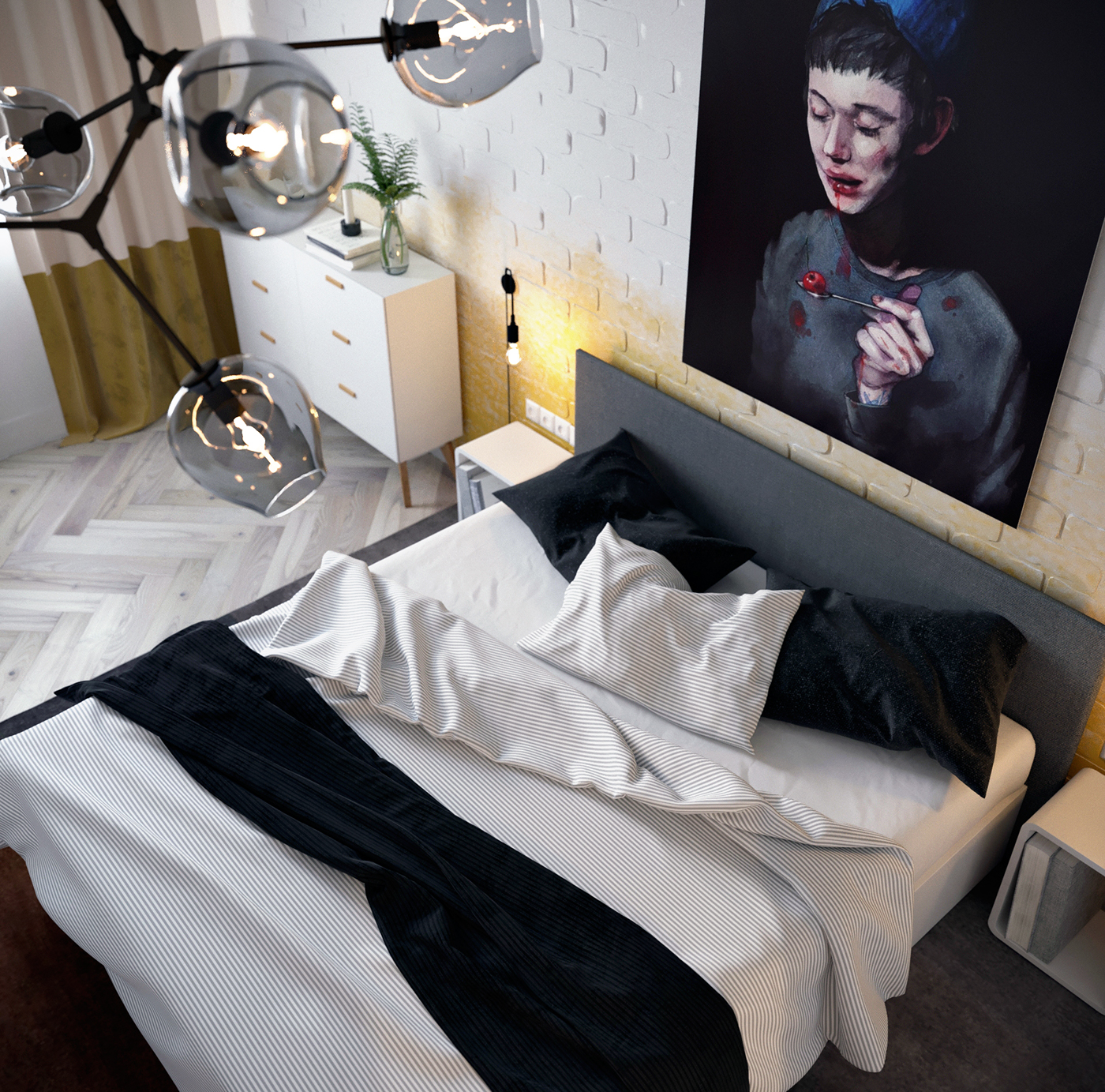 moderne-loft-slaapkamer-ontwerp-3 moderne-loft-slaapkamer-ontwerp-3