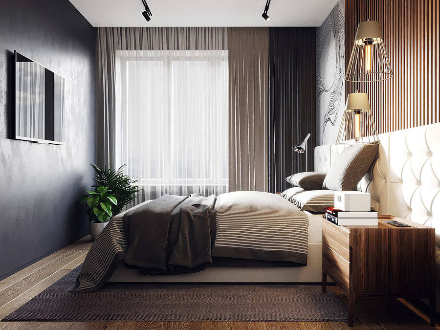 Moderne luxe slaapkamer met door Bellas Artes
