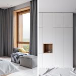 Moderne slaapkamer 3d ontwerpen door ZROBYM architects
