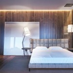 Moderne slaapkamer concept ontwerp