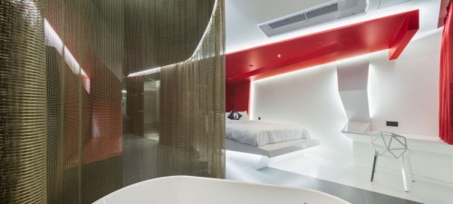 Moderne slaapkamer van Hotel 'The Designers' Moderne slaapkamer van Hotel 'The Designers'
