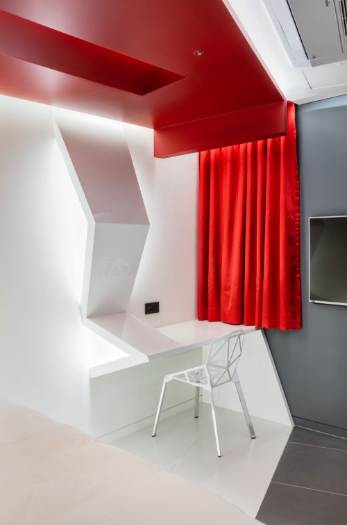 Moderne slaapkamer van Hotel 'The Designers' Moderne slaapkamer van Hotel 'The Designers'