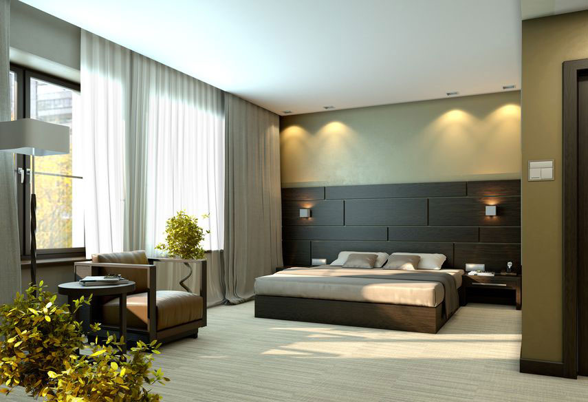 moderne slaapkamer ideeën luxe