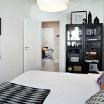 Moderne slaapkamer met simpele inrichting