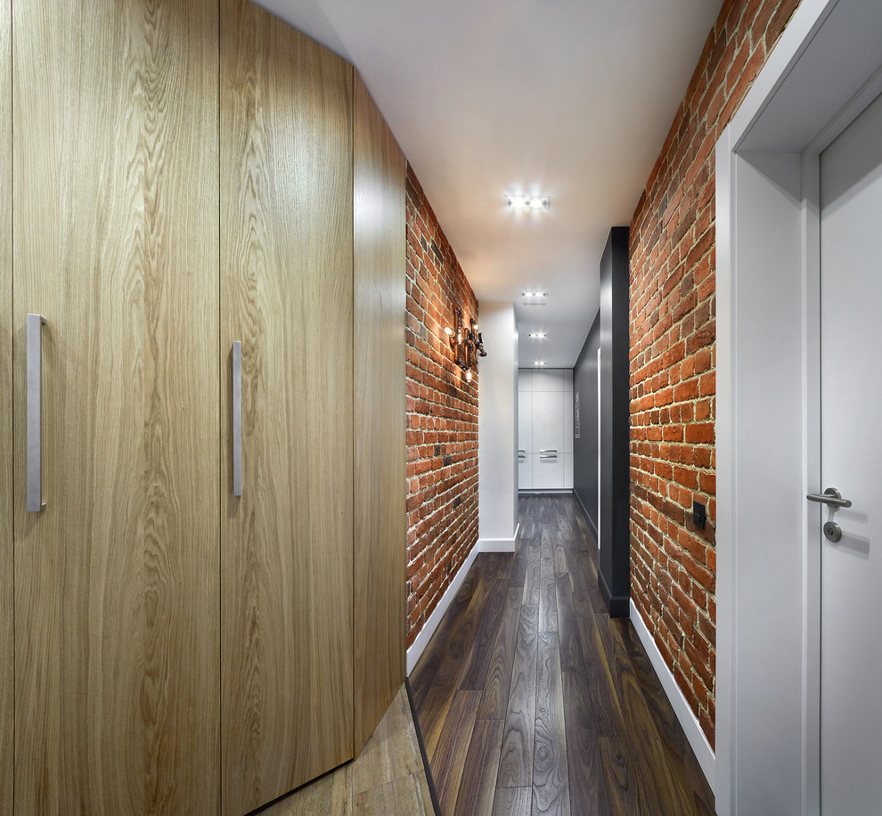 Moderne warme slaapkamer door architect Mikhail Moderne warme slaapkamer door architect Mikhail