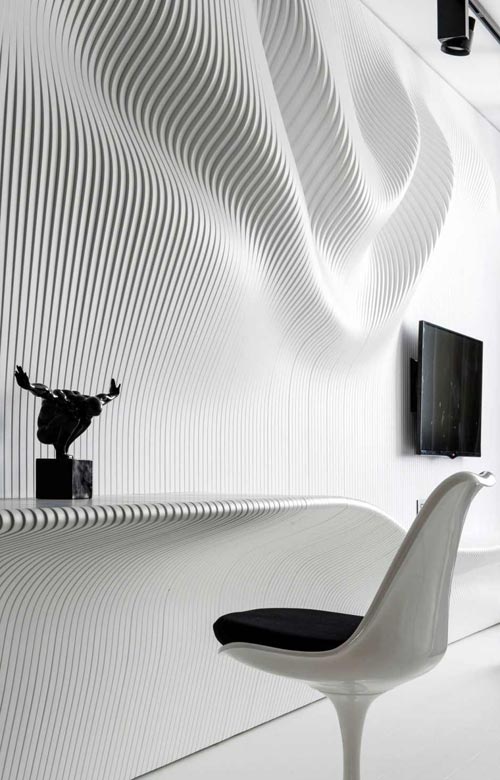 Moderne zwart witte slaapkamer Moderne zwart witte slaapkamer