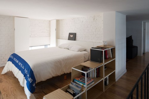 Open loft slaapkamer in vide Open loft slaapkamer in vide