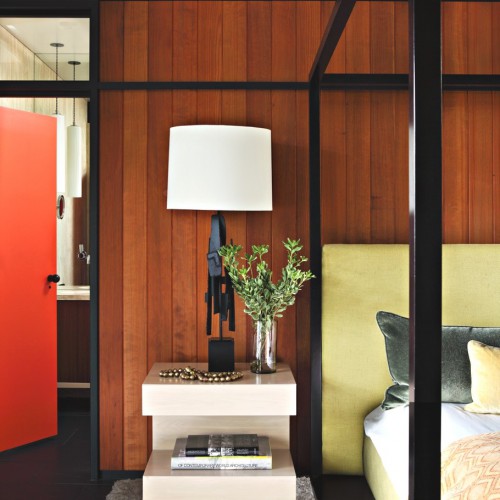 Retro slaapkamer uit jaren '70 Retro slaapkamer uit jaren '70