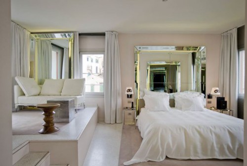 Romantische slaapkamer in Venetië 