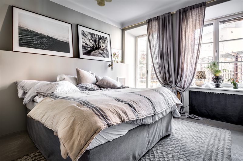 Scandinavisch chique slaapkamer Scandinavisch chique slaapkamer