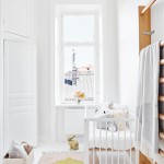 Scandinavisch witte babykamer