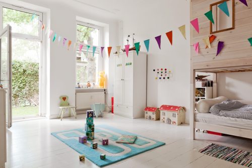 Scandinavisch witte kinderkamer uit Berlijn Scandinavisch witte kinderkamer uit Berlijn