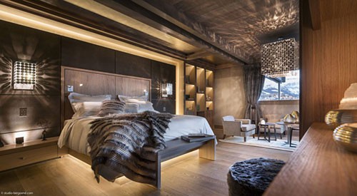 Sfeervolle slaapkamers van Chalet Mont Blanc