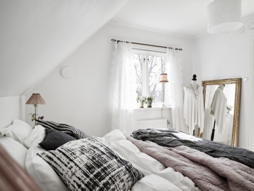 Simpel ingerichte, maar elegante slaapkamer Simpel ingerichte, maar elegante slaapkamer