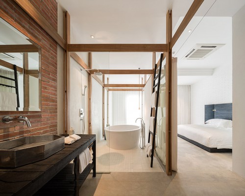 Slaapkamers van boetiekhotel Sala Ayutthaya Slaapkamers van boetiekhotel Sala Ayutthaya