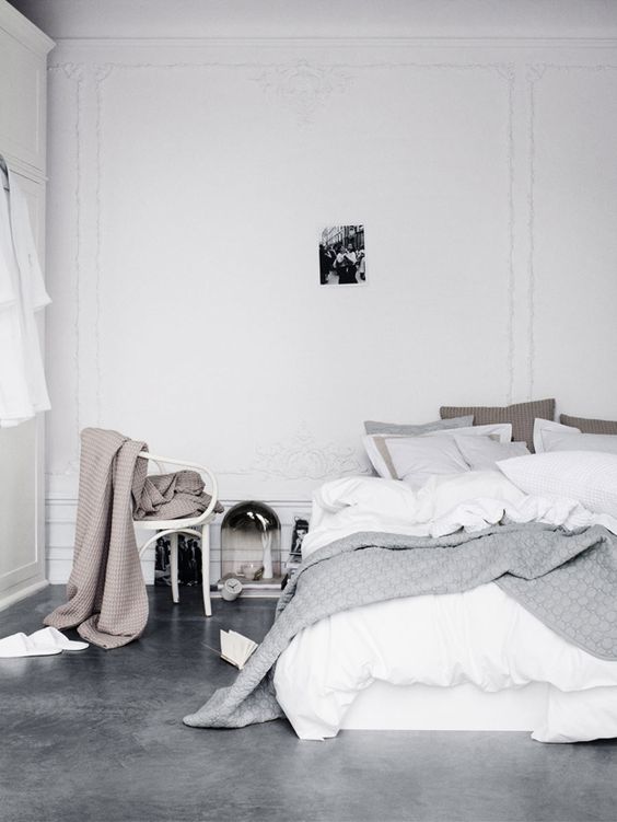 Slaapkamer gietvloer inspiratie Slaapkamer gietvloer inspiratie