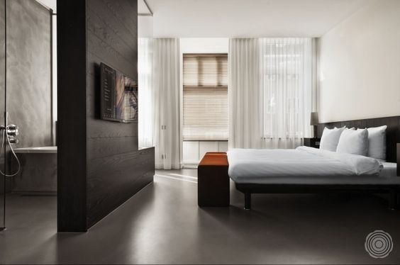 Slaapkamer gietvloer inspiratie Slaapkamer gietvloer inspiratie